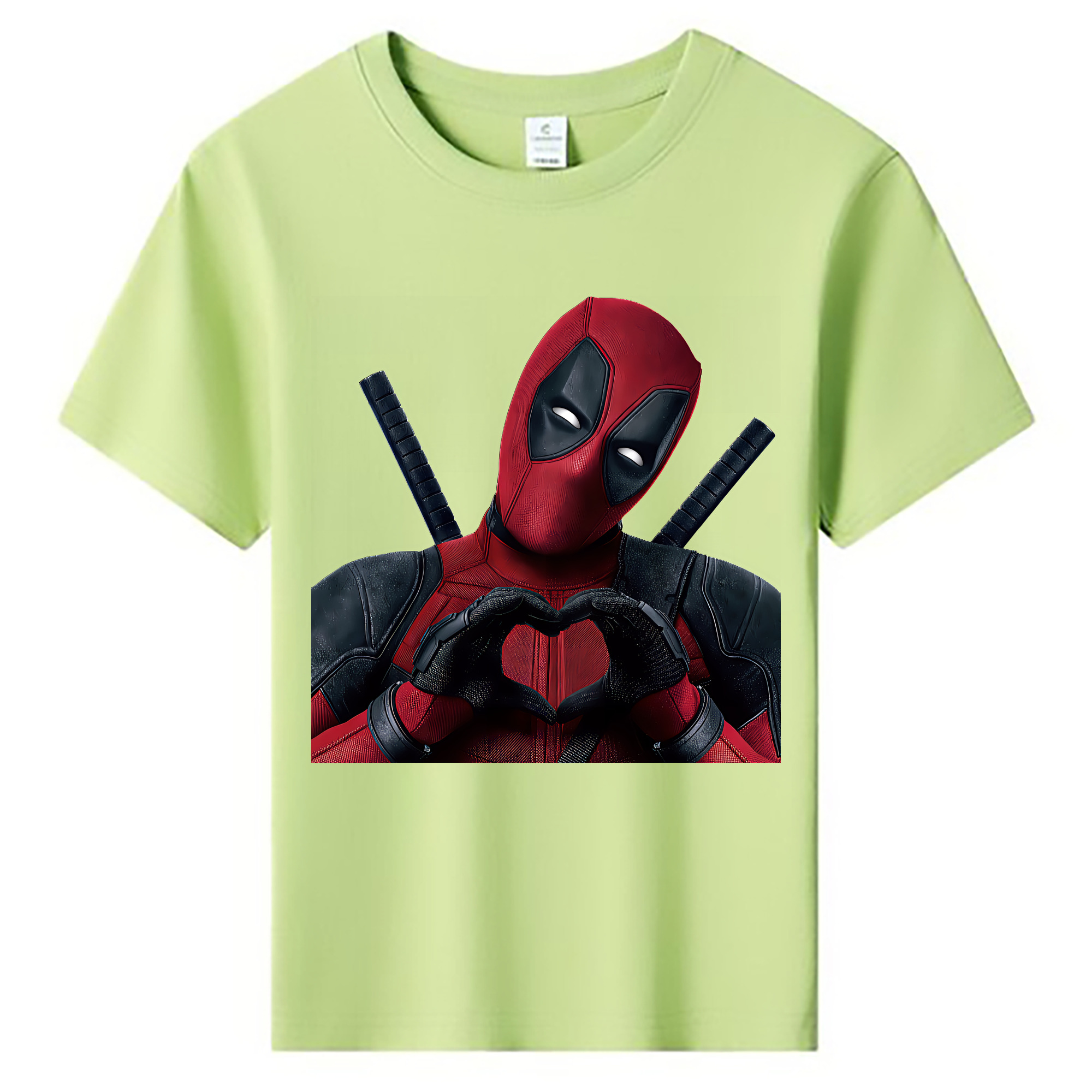 （画像用） Deadpool デッドプール 綿100％キッズTシャツ（フロントプリント）